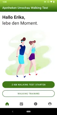 Walking Test android App screenshot 4